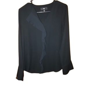 🌈Women’s black mossimo xs blouse top